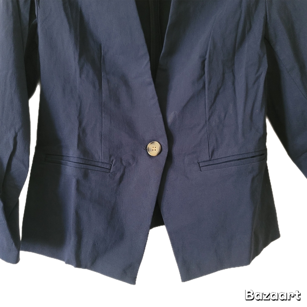 Roz & Ali Blazer Womens S Small Blue - Picture 3 of 7
